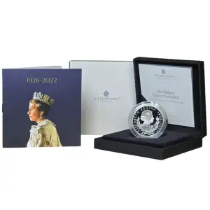 2022 United Kingdom, Her Majesty Queen Elizabeth II Proof Silver Coin