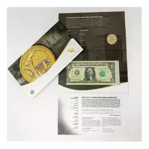 2015 Mohawk Ironworkers $1 Coin and Currency Set