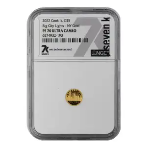 2022 Big City Lights - NY Gold ULTRA CAMEO