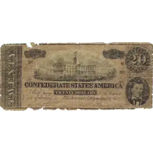 $20   Issues of the Confederate States of America CS-67