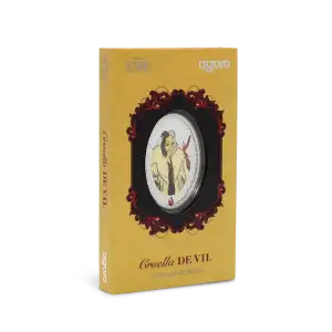 2025 Disney Villains - Cruella De Vil 1oz Silver Coin w/OGP (4)