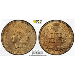 1860 1C Pointed Bust (2)