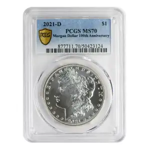 2021-D $1 Morgan Dollar 100th Anniversary