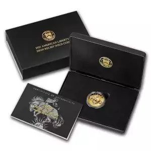 2021-W American Liberty High Relief Gold Coin (w/Box & COA) 