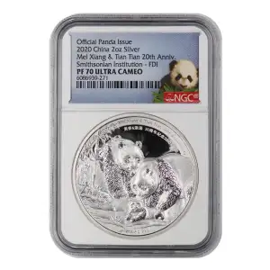 2 oz Silver Chinese Panda (2)