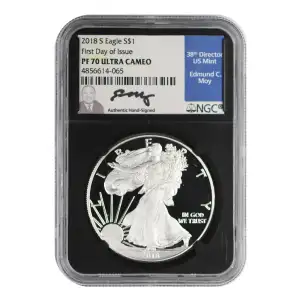 2018 S First Day of Issue ULTRA CAMEO