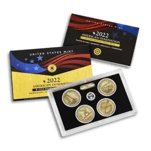2022-S $1 American Innovation Dollar Four Coin Reverse Proof Set