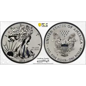 2019-S $1 Silver Eagle Enhanced Rev PR First Strike (2)