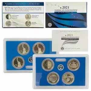 2021-S $1 American Innovation Dollar Four Coin Proof Set