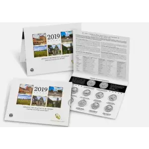 2019-P&D America the Beautiful Quarters Uncirculated Coin Set