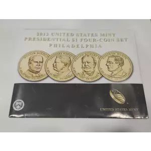 2013-P U.S. Mint Presidential $1 Four-Coin Set