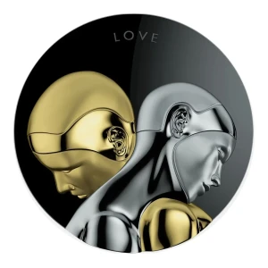 Tokelau 3 oz Silver ROBOTS V1 NEXT EVOLUTION Love $20 Silver Coin 2021 Obsidian Proof (3)
