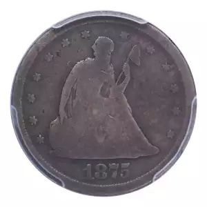 Twenty Cent Pieces-Liberty Seated 1875-1878