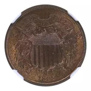 Two cent pieces-Two cent pieces 1864-73 -Copper (3)